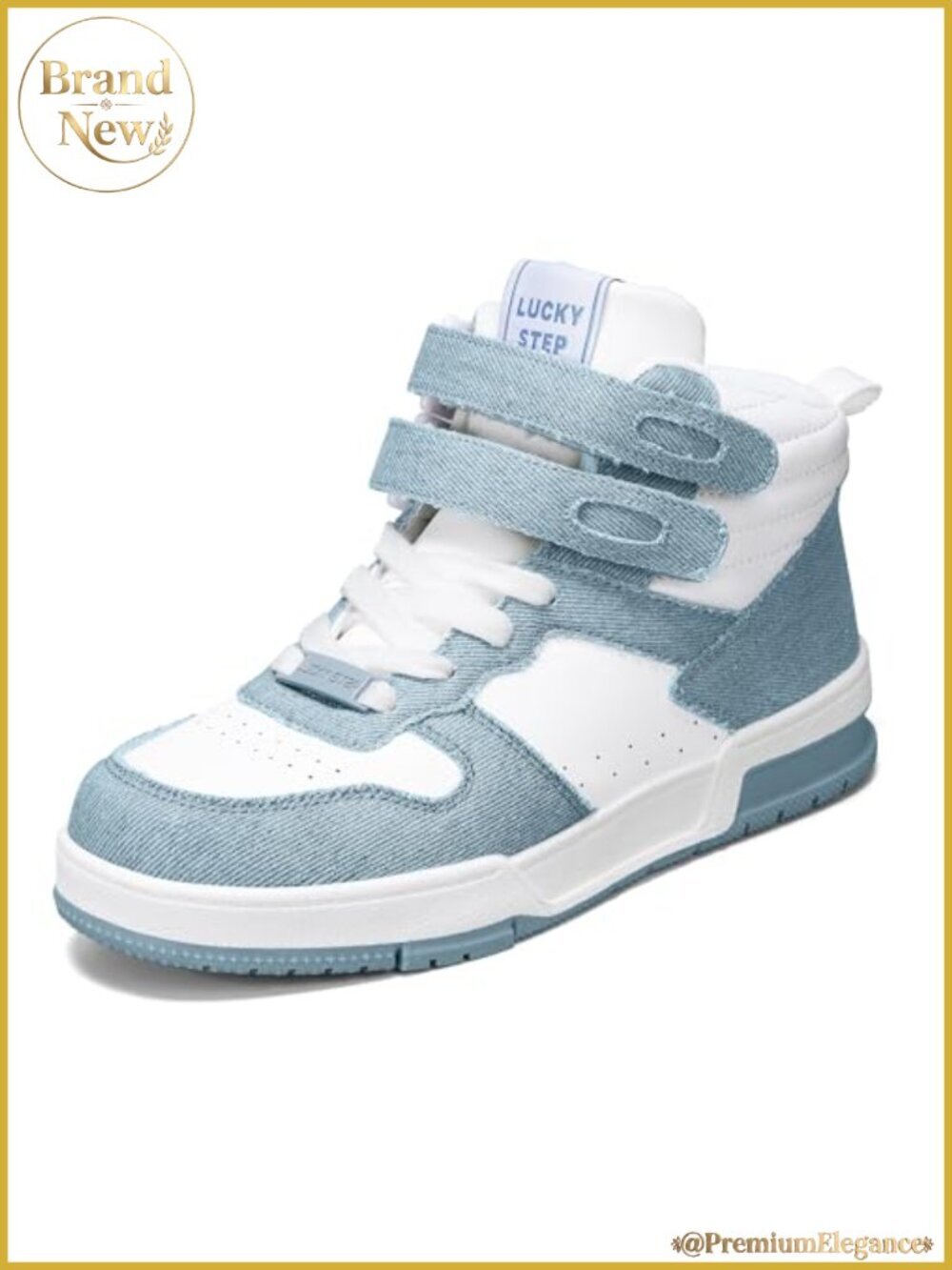 Women High Top Fashion Sneakers Leather Ankle Boots